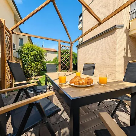 -giardino E Terrazza- 5 Posti, Wifi, Garage شقة بورتو سان جورجيو